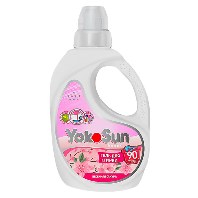 Гель для стирки Весенняя сакура 2.1 л Yokosun 1